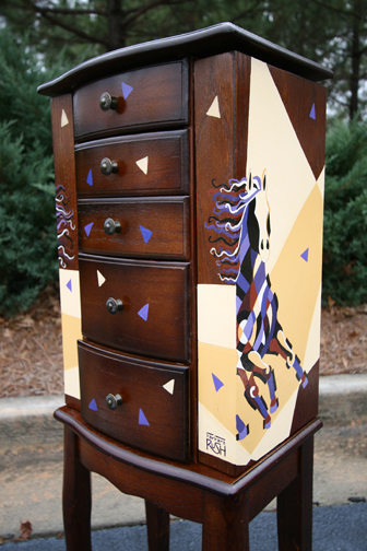 Spirit of Equus Jewelry Armoire